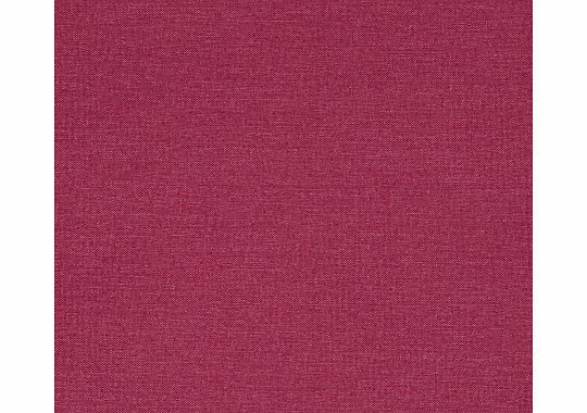 John Lewis Quinn Semi Plain Fabric, Magenta,