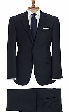 John Lewis Regular Fit Sharkskin Suit Jacket, Navy