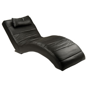 Reno Leather Chaise Longue