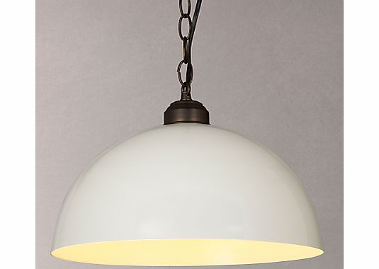 John Lewis Renoir Bronze Pendant, Cream