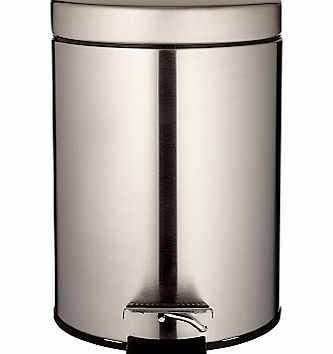 John Lewis Round Soft Close Pedal Bin