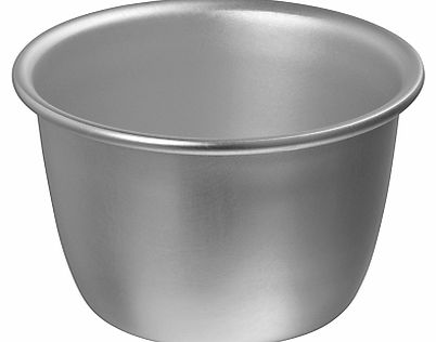 Satin Anodised Pudding Moulds, Set of 4