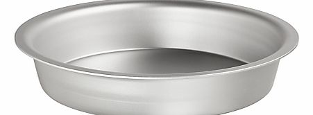 John Lewis Satin Anodised Tarte Tatin Dish, 21cm