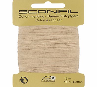 John Lewis Scanfil Mending Cotton, Beige
