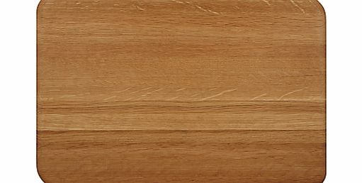 John Lewis Sculpted Oak Chopping Board