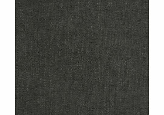 John Lewis Senna Semi Plain Fabric, Charcoal,