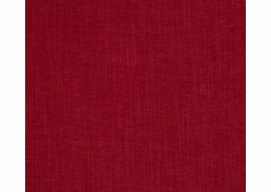 John Lewis Senna Semi Plain Fabric, Crimson Red,