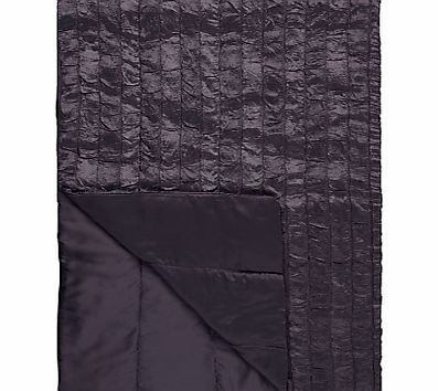 John Lewis Shimmer Bedspread, Cassis