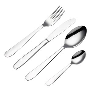 Shine Cutlery Set, Stainless Steel, 24-Piece
