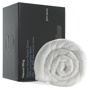 John Lewis Siberian Goose Down Duvet, 10.5 Tog, Super Kingsize