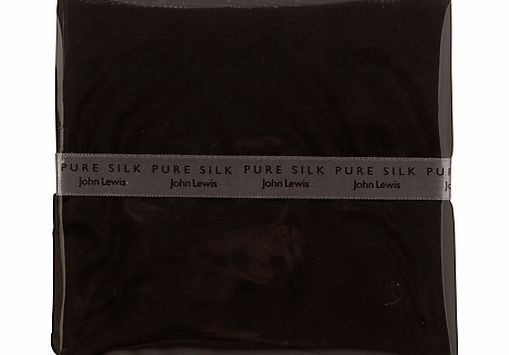 John Lewis Silk Handkerchief, Black