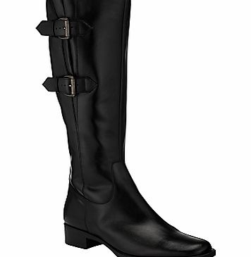 John Lewis Simon Adjustable Leather Calf Boots,