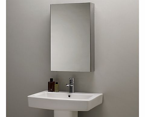 Single Mirrored Bathroom Cabinet,