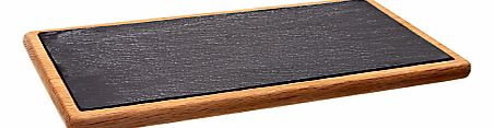 Slate and Wood Serving Board
