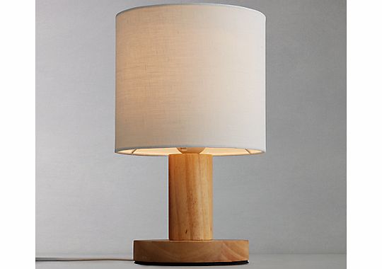 John Lewis Slater Wood Touch Table Lamp