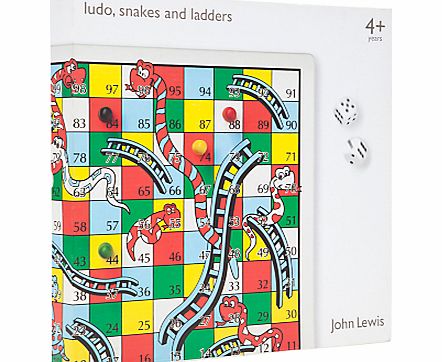 John Lewis Snakes And Ladders / Ludo