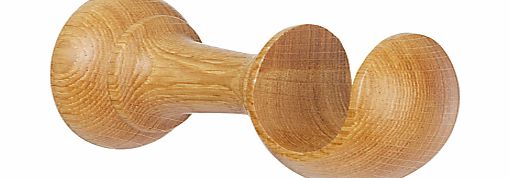 John Lewis Solid Oak Bracket, Dia.35mm