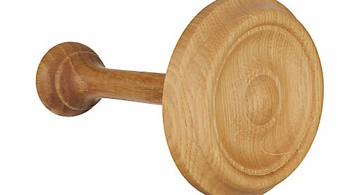John Lewis Solid Oak Holdbacks, Wood
