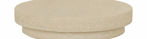 John Lewis Spa Mint Sandstone Soap Dish