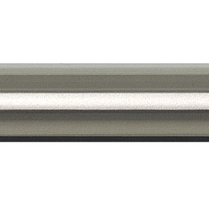 John Lewis Stainless Steel Curtain Pole- L180cm x Dia.25mm