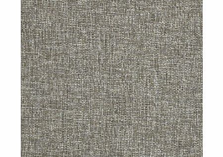 John Lewis Stanton Semi Plain Fabric, Grey,