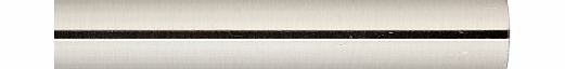 John Lewis Steel Curtain Pole, L120cm x Dia.28mm
