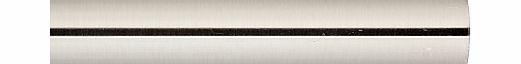 John Lewis Steel Curtain Pole, L150cm x Dia.28mm