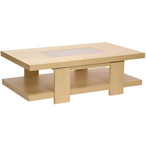 Strata Coffee Table- Maple