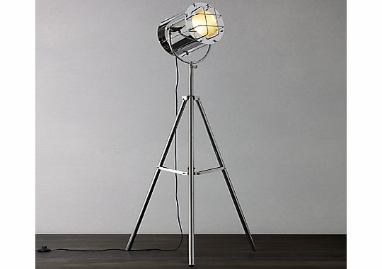 John Lewis Studio Chrome Floor Light
