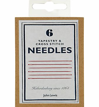 John Lewis Tapestry and Cross Stitch Needles,