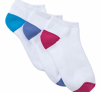 Terry Heel/Toe Socks, Pack of 3