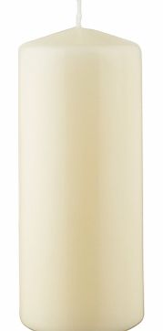 The Basics Ivory Pillar Candles