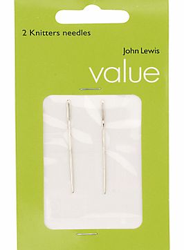 John Lewis The Basics Knitters Needles