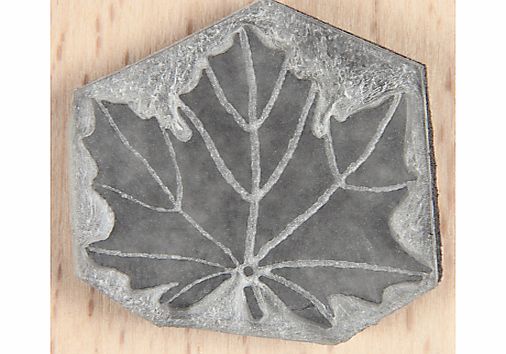 John Lewis The English Stamp Company Chestnut Rubber Stamp