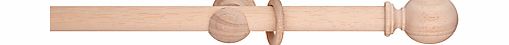John Lewis Unfinished Curtain Pole Kits, Dia.35mm