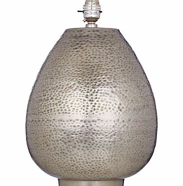 John Lewis Valda Pot Lamp Base, Steel
