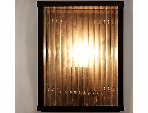 John Lewis Verona Rib Glass Outdoor Lantern,