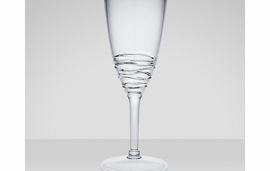 Wave Champagne Glass
