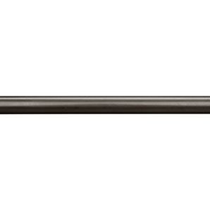 John Lewis Waxed Steel Curtain Pole- L180cm x Dia.19mm