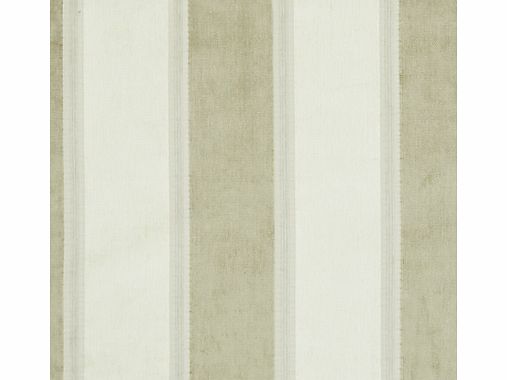 John Lewis Whitby Woven Stripe Fabric, Putty,