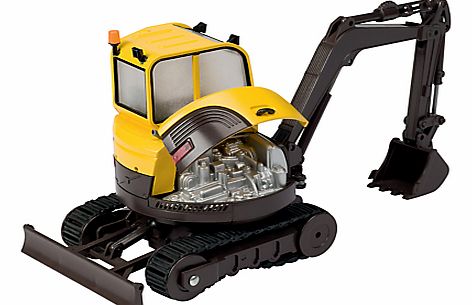 John Lewis Yellow Mini Digger