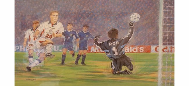 Framed Print of Michael Owen footballer