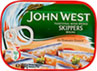 John West Traditional Wood Smoked Skippers Brisling in Tomato Sauce (106g) Cheapest in Sainsburys Today!