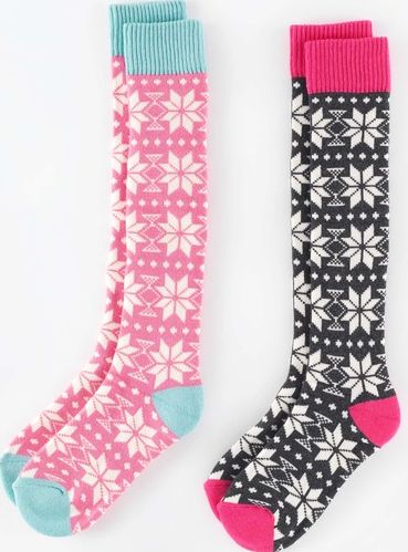 Johnnie  b, 1669[^]35021971 2 Pack Knee Socks Fair Isle Johnnie b, Fair