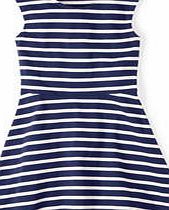 Ailsa Dress, Navy/Ecru Stripe 34545095