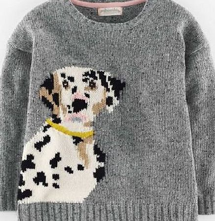Johnnie  b Aimee Jumper Charcoal Marl/Dog Johnnie b,