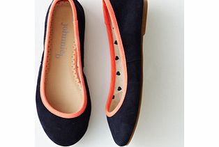 Johnnie  b Ballet Flats, Navy Suede 33906611