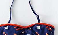 Johnnie  b Bandeau Bikini Top, Sailor Blue Shellfish 33804485