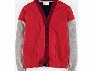 Johnnie  b Boyfriend Cardigan, Colourblock,Grey Marl/Navy