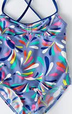 Johnnie  b Classic Swimsuit, Dark Lilac Paradise 33806910